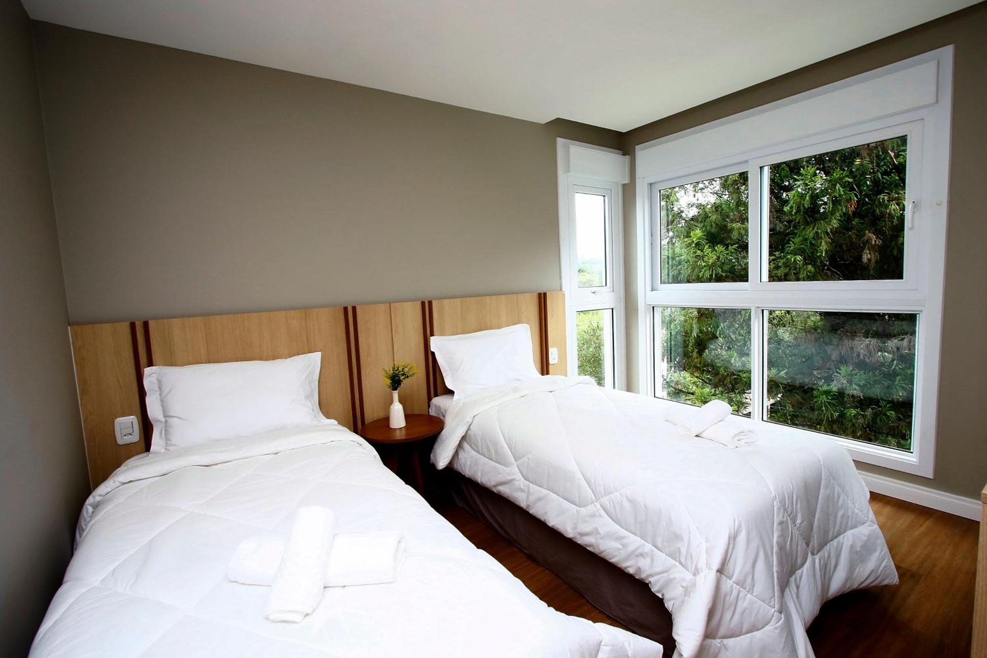 Luxuoso Apartamento Em Gramado - 2 Suites Exterior photo