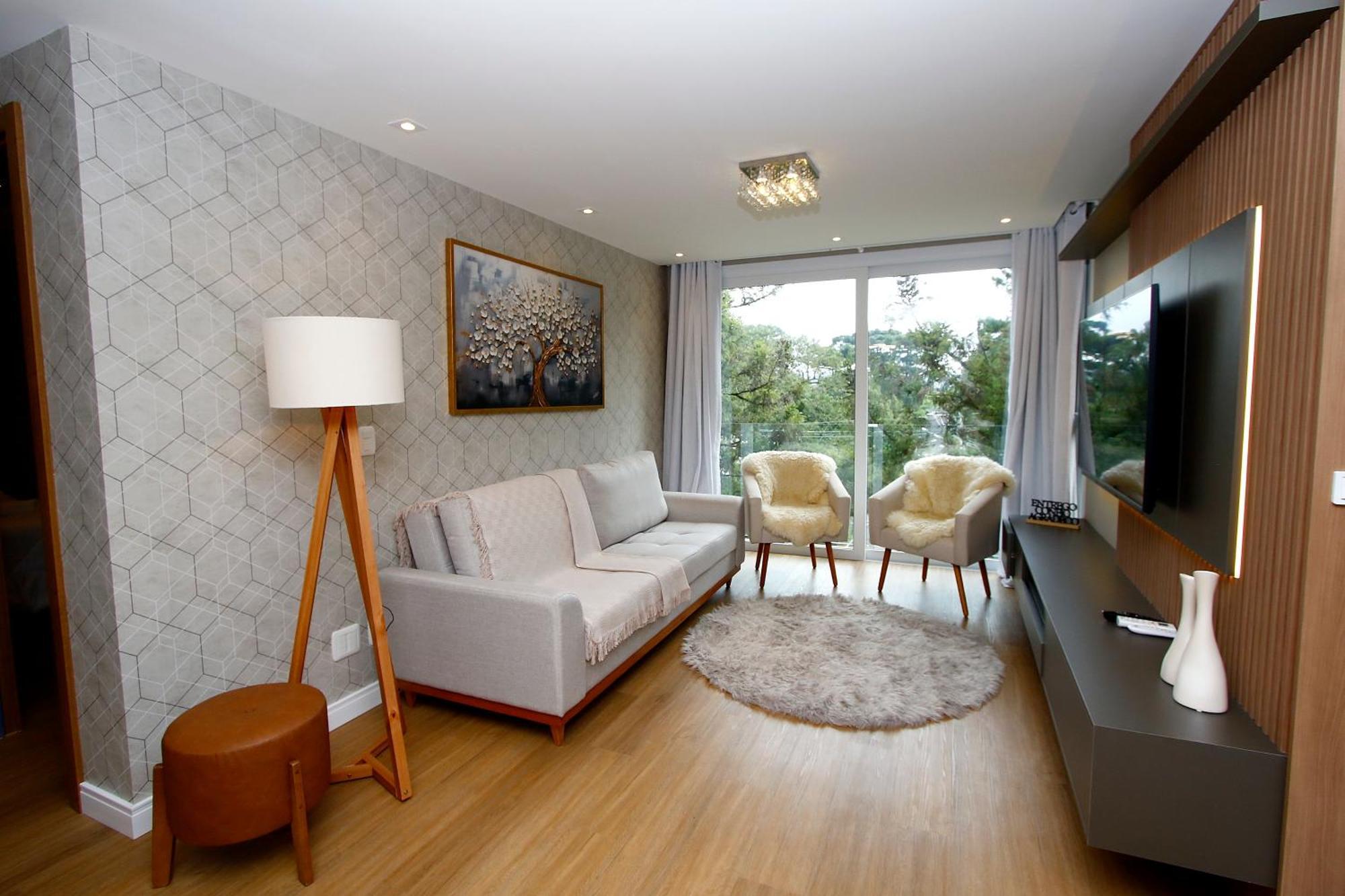 Luxuoso Apartamento Em Gramado - 2 Suites Exterior photo